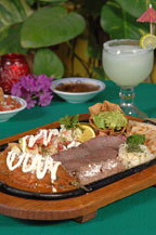 mexican combo served at jazmin's restaurant in san jose del cabo