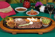 tampiquena steak served at jazmin's restaurant in san jose del cabo