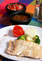 Fish Fillet cook on the grill - Jazmin's Restaurant - San Jose del Cabo