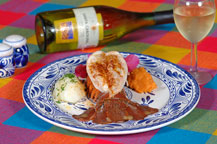 passion lobster served at la casa del pozo restaurant