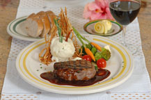 filete chema - choice beef fillet - los garcia restaurant - cabo san lucas