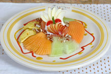 fruit salad plate - los garcia restaurant - cabo san lucas