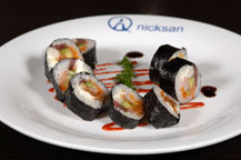 mixed sashimi at nick-san japanese restaurant - los cabos, mexico