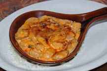scallops served at the original park restaurant - cabo san lucas, mexico