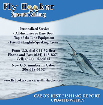 Fly Hooker Sportfishing - Ad Proof - Los Cabos Magazine Issue 23 - Cabo San Lucas