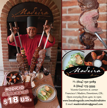 Madeira Bistro - Ad Proofs - Los Cabos Magazine #31 - Cabo San Lucas, Los Cabos
