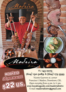 Madeira Bistro - Ad Proofs - Los Cabos Magazine #33 - Cabo San Lucas, Los Cabos