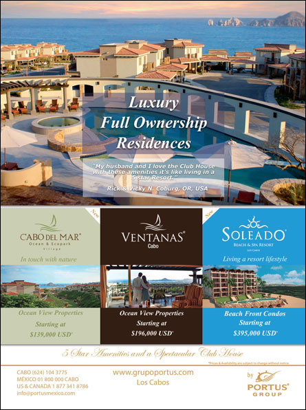 Ventanas Residences - Ad Proofs - Los Cabos Magazine #33 - Cabo San Lucas